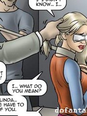 Wife blindfolded and tricked bdsm comics. the game by erenisch.