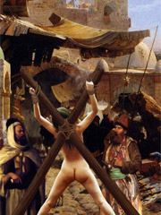 In the morning she will be thrown to the prisoners...they hanev't even seen a women in years!