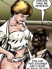Big black guy fucking passionately a mature bitch in the car