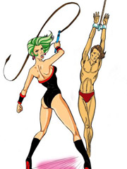 Mistresses submit and train their male slaves