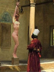 White slaves are tortured for their master's pleasure!