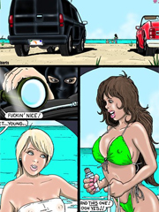 Bad boys are choosing a new victim on the beach