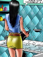 Sexy girl undresses in the bathroom!
