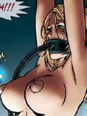 Experimented with electricity endowed innocent blonde